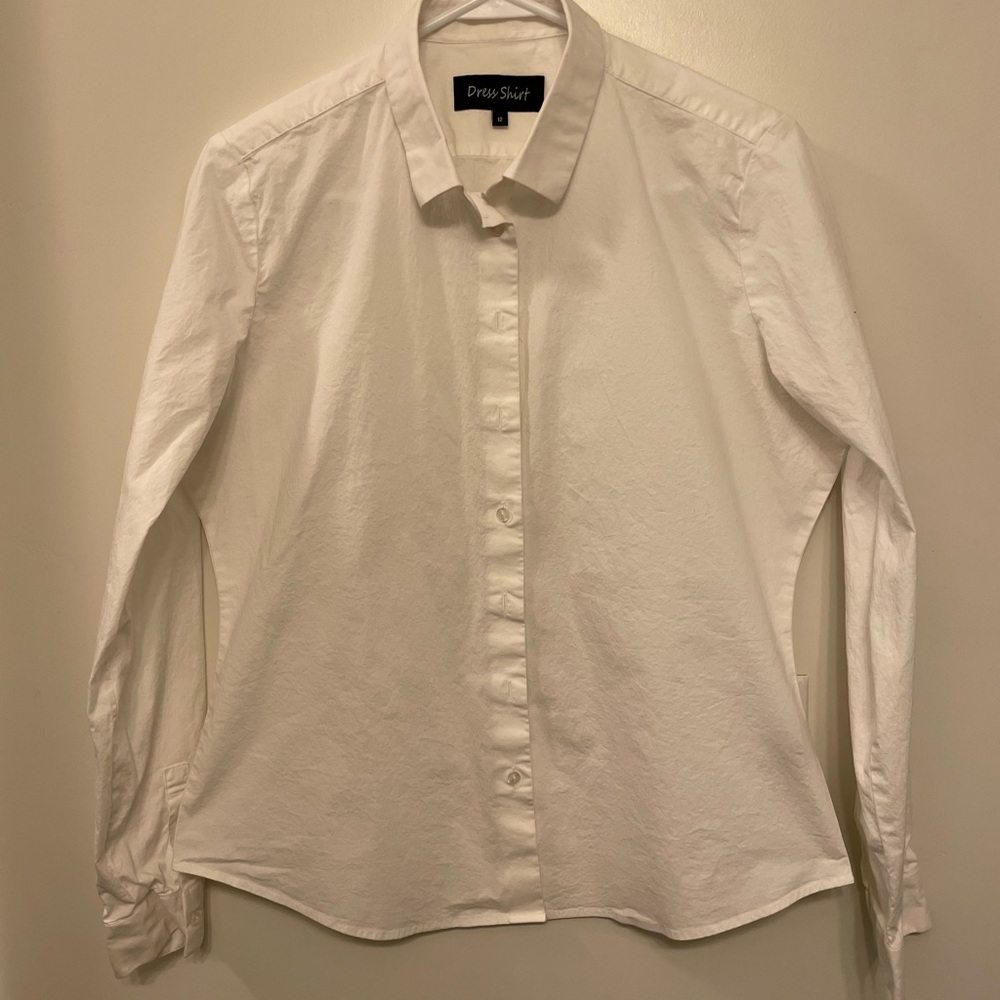 DIIG Dress Shirt for Women - Long Sleeve Women Tops Blouses
